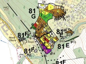 Prodej lesa, Hosín, 5612 m2