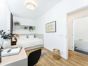 Pronájem bytu 2+kk, Praha - Vysočany, Odkolkova, 52 m2