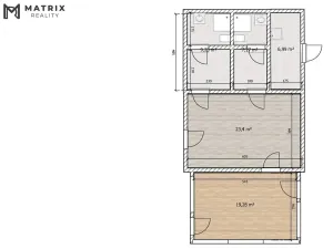 Prodej bytu 1+kk, Květnice, K Dobročovicům, 49 m2