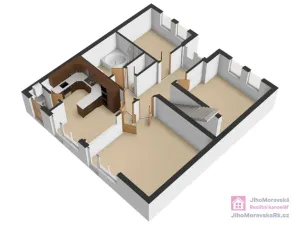 Prodej ubytování, Břeclav - Poštorná, Julia Fučíka, 275 m2