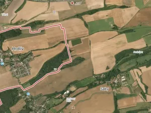 Prodej pozemku, Hrdlív, 77543 m2