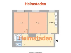Pronájem bytu 2+1, Havířov - Šumbark, nám. T. G. Masaryka, 59 m2