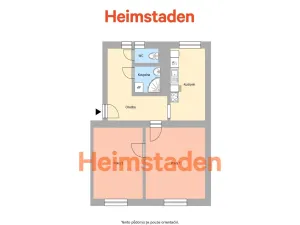 Pronájem bytu 2+1, Havířov - Město, Chopinova, 56 m2