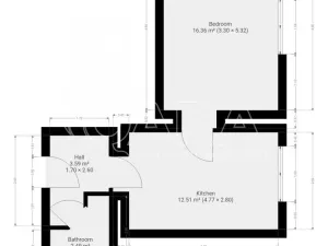 Pronájem bytu 1+1, Praha - Záběhlice, Záběhlická, 37 m2
