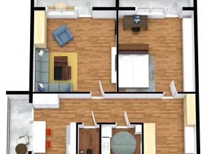 Pronájem bytu 2+1, Česká Lípa, Jižní, 55 m2