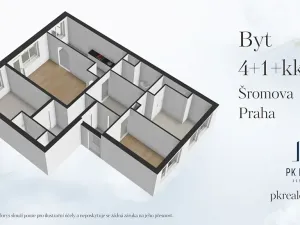Prodej bytu 4+1, Praha - Černý Most, Šromova, 87 m2