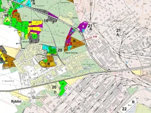 Dražba lesa, Rybitví, 37060 m2