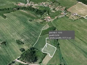Prodej podílu pole, Zbraslavice, 3888 m2