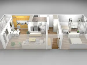 Pronájem bytu 3+kk, Praha - Prosek, Prosecká, 69 m2