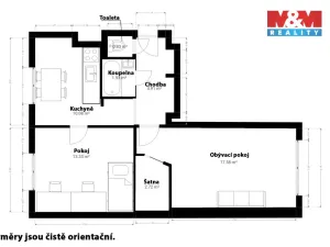Prodej bytu 2+1, Klatovy - Klatovy II, Vaňkova, 52 m2