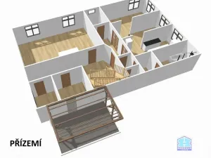 Prodej vily, Bor - Damnov, 310 m2