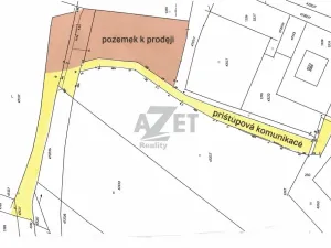 Prodej zahrady, Horní Bečva, 770 m2