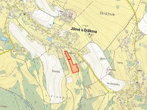 Prodej louky, Jílové u Držkova, 3303 m2
