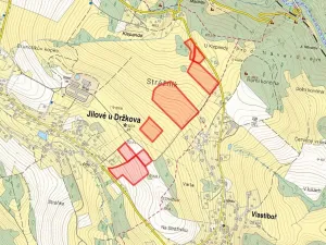 Prodej louky, Jílové u Držkova, 26037 m2