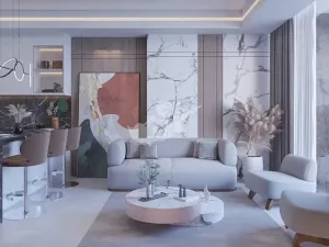 Prodej bytu 1+kk, Trikomo, Kypr, 39 m2