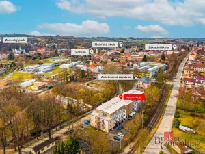 Pronájem bytu 1+kk, Třešť, Nádražní, 24 m2