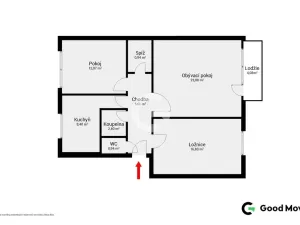 Prodej bytu 3+1, Slavičín, K Hájenkám, 70 m2
