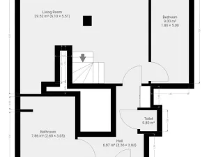 Pronájem bytu 3+kk, Praha - Holešovice, Osadní, 76 m2