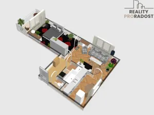 Pronájem bytu 2+1, Svitávka, Jos. Čejky, 67 m2