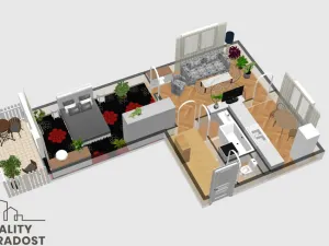 Pronájem bytu 2+1, Svitávka, Jos. Čejky, 67 m2