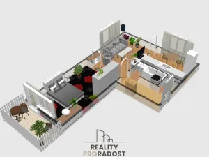 Pronájem bytu 2+1, Svitávka, Jos. Čejky, 67 m2