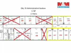 Pronájem kanceláře, Hradec Králové - Nový Hradec Králové, Brněnská, 40 m2