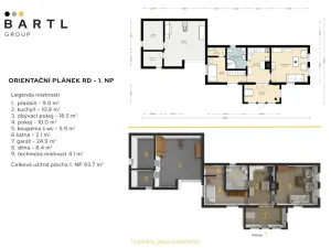 Prodej chalupy, Omlenice - Stradov, 93 m2