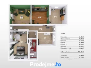 Prodej rodinného domu, Břežany, 101 m2
