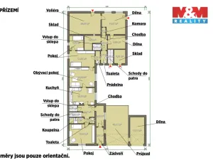 Prodej rodinného domu, Krušovice, Na Brance, 155 m2