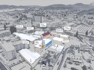 Prodej výrobních prostor, Nový Bor, Sklářská, 6477 m2