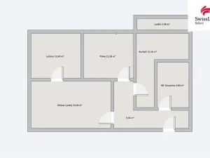 Prodej bytu 3+1, Chrudim, Na Šancích, 75 m2