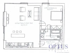 Pronájem bytu 2+kk, Praha - Vinohrady, Korunní, 76 m2