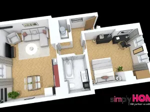 Prodej bytu 2+kk, Praha - Vinohrady, Jana Masaryka, 52 m2