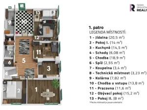 Prodej rodinného domu, Chocerady - Vestec, 260 m2