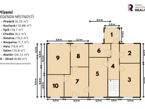 Prodej rodinného domu, Chocerady - Vestec, 260 m2