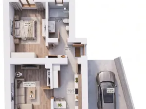 Prodej rodinného domu, Orlovice, 54 m2