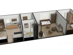 Prodej rodinného domu, Dobev, 64 m2