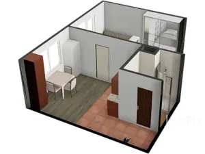 Prodej bytu 1+1, Písek, třída Přátelství, 38 m2