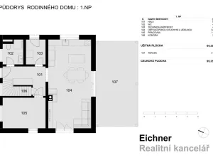Prodej rodinného domu, Panenské Břežany, Nad Svatou Annou, 184 m2