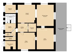 Prodej rodinného domu, Beroun - Beroun-Hostim, Ke Svatému Jánu, 91 m2