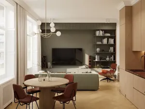 Prodej bytu 2+kk, Praha - Karlín, Křižíkova, 49 m2