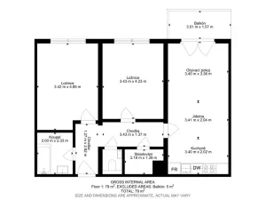 Pronájem bytu 3+kk, Dobřany, Dragounů, 75 m2