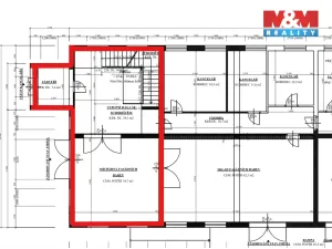 Pronájem kanceláře, Hlinsko, Tyršova, 196 m2