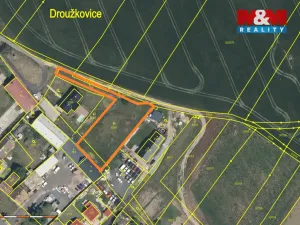 Prodej pozemku pro bydlení, Droužkovice, Rudé armády, 1732 m2