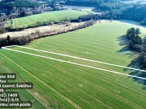 Prodej pole, Šebířov, 44451 m2