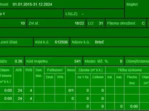 Prodej lesa, Vysoké Mýto, 5791 m2