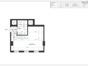 Pronájem bytu 1+kk, Chomutov, Žižkovo náměstí, 26 m2
