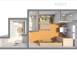 Prodej bytu 1+1, Brno, Karla Kryla, 31 m2