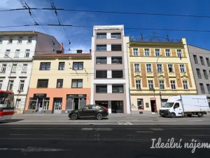 Pronájem bytu 1+kk, Brno - Trnitá, Křenová, 29 m2