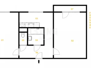 Prodej bytu 2+1, Ostrava - Poruba, Opavská, 58 m2